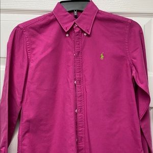 Ralph Lauren women’s slim fit button down size 4